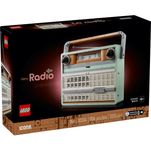 LEGO® 10334 ICONS - Radio w stylu retro