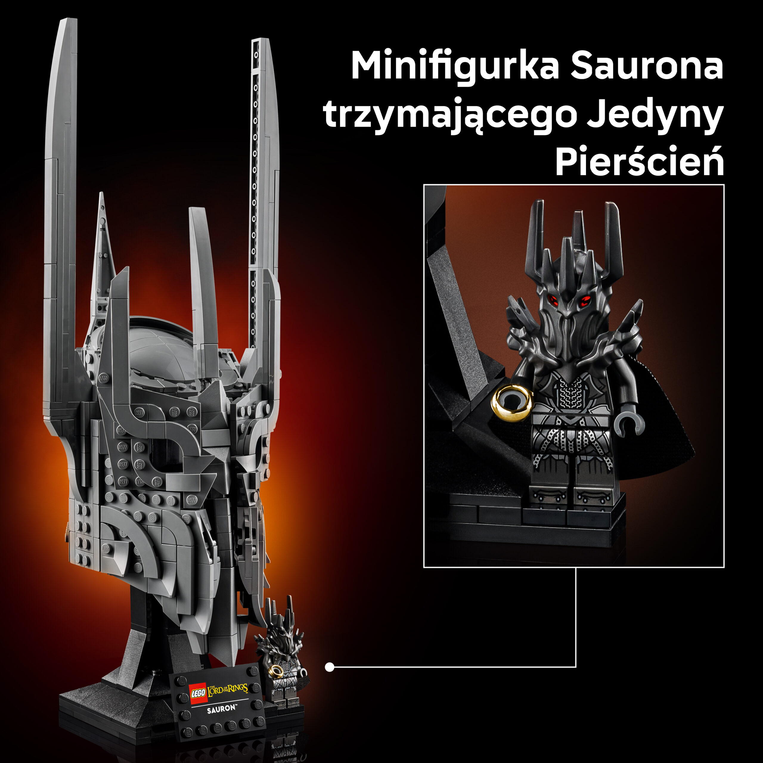 LEGO® 11373 ICONS - Władca pierścieni: Hełm Saurona - obrazek 4