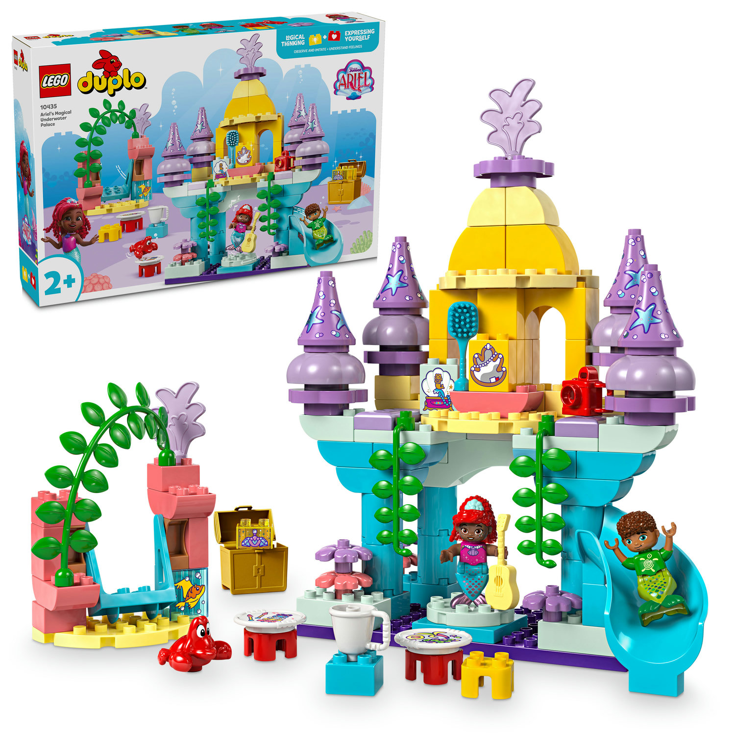 LEGO® 10435 Duplo - Magiczny podwodny pałac Arielki - obrazek 2