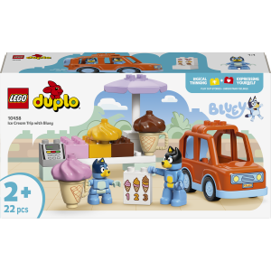 LEGO® 10458 Bluey - Wyprawa po lody z Blue