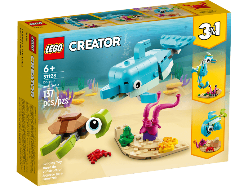 LEGO® 31128 Delfin i żółw
