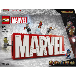 LEGO® 76313 Marvel Super Heroes - Logo MARVEL z minifigurkami