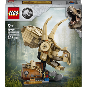 LEGO® 76969 Jurassic World - Szkielety dinozaurów: czaszka triceratopsa