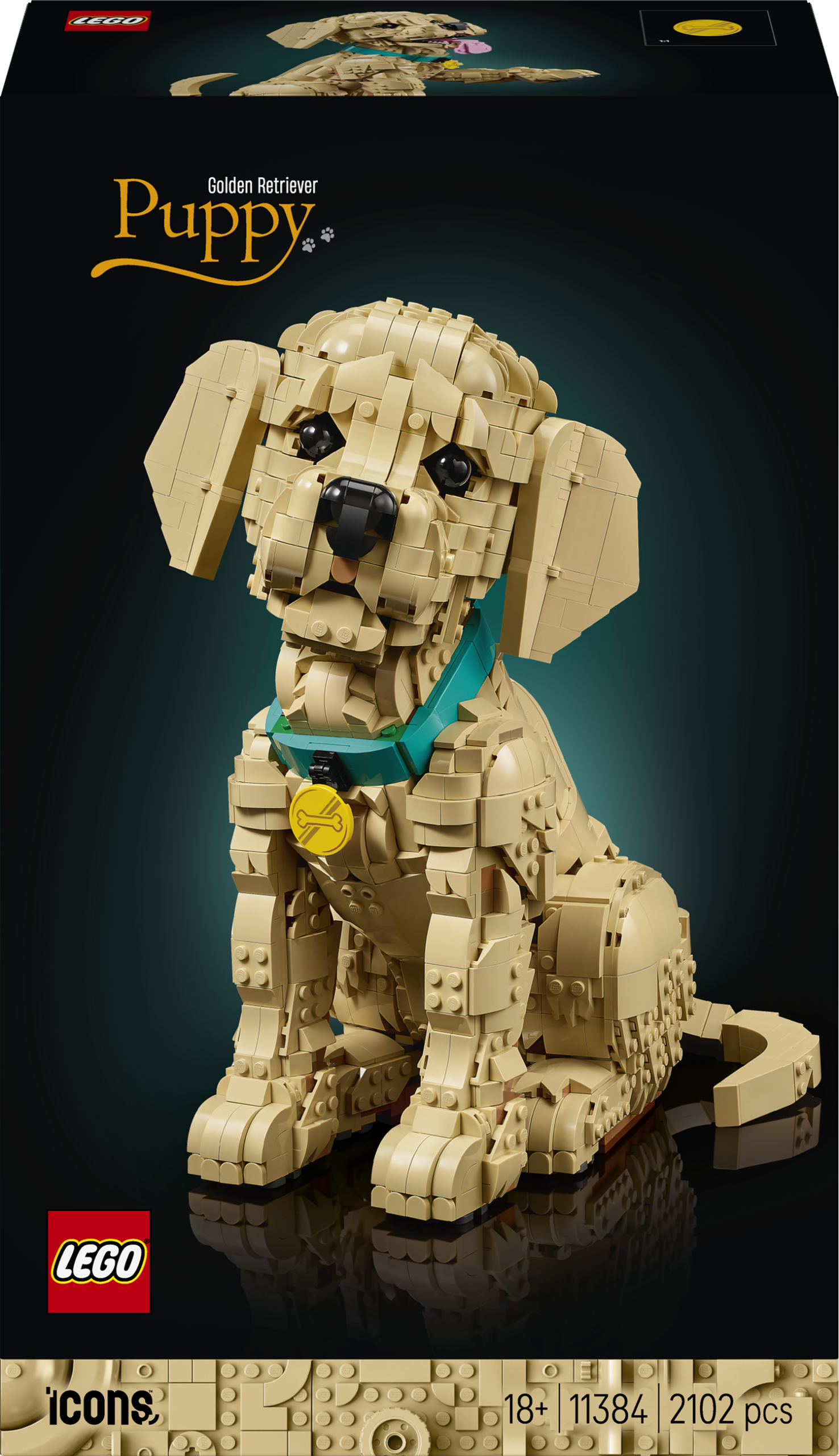 LEGO® 11384 Szczeniak golden retriever